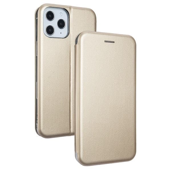 Beline Book Magnetic iPhone 12 Pro Max 6,7" kotelo kulta/kulta
