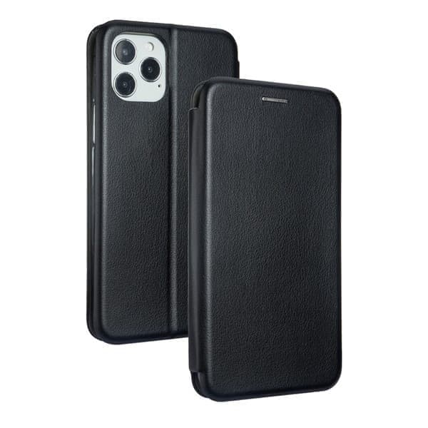 Beline Book Magnetic iPhone 12/12 Pro 6,1" kotelo musta/musta