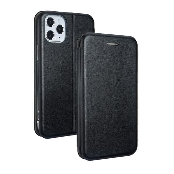 Beline Book Magnetic iPhone 12 minikotelo musta/musta