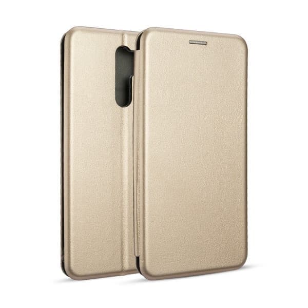 Beline Case Book Magneettinen Xiaomi Redmi 9 kulta/kulta