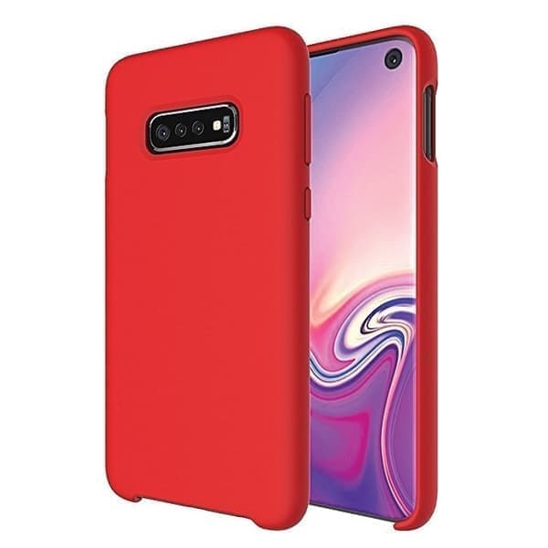 Beline Case Silicone Samsung A41 A415 punainen/punainen