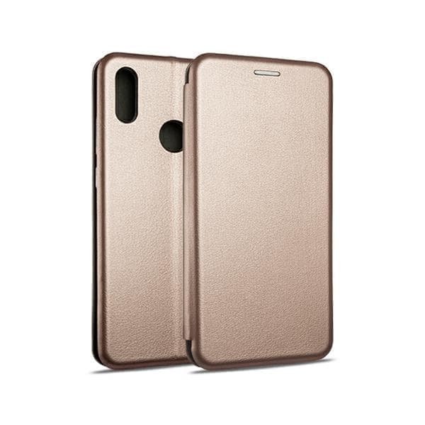 Beline Book Magnetic Realme 7 Pro -kotelo vaaleanpunainen kulta/ruusukulta
