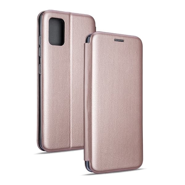 Beline Case Book Magneettinen Samsung M51 pinkki-kulta/ruusukulta