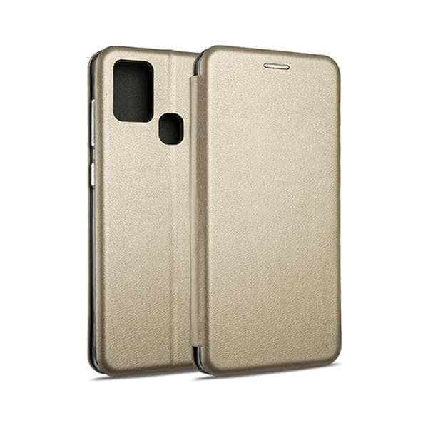 Beline Case Book Magneettinen Samsung A21s A217 kulta/kulta