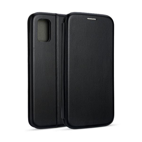 Beline Case Book Magneettinen Samsung A41 A4 musta/musta