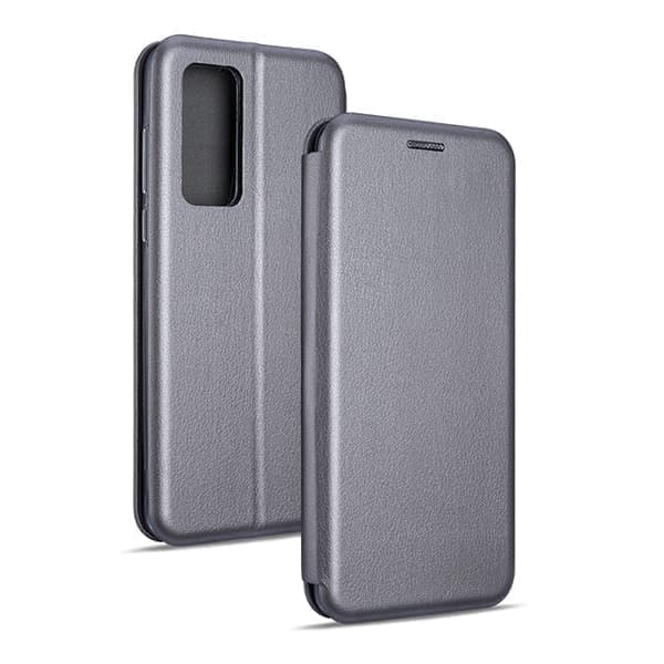 Beline Book Magneettinen Huawei P40 kotelo teräs/teräs