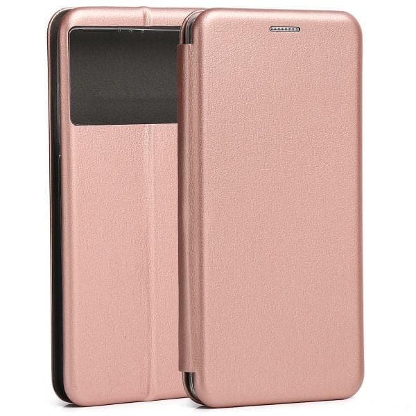 Beline Case Book Magneettinen Xiaomi Poco M5 pinkki-kulta/ruusukulta