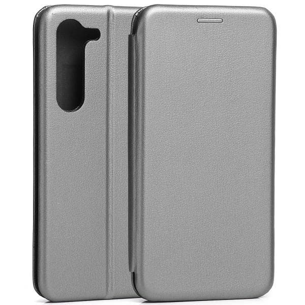 Beline Book Magneettinen Samsung S23 S911 kotelo teräs/teräs