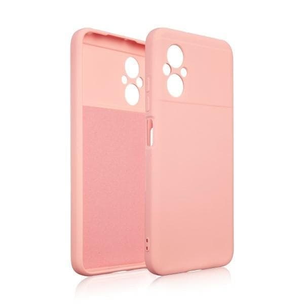 Beline Silicone Case Xiaomi Poco M5 pinkki-kulta/ruusukulta