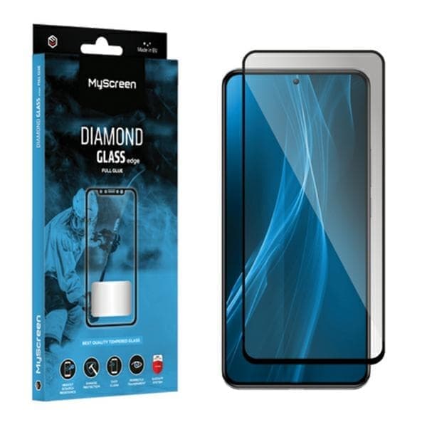 MS Diamond Glass Edge FG Realme C68 4G/5G/V50s musta/musta Full Glue