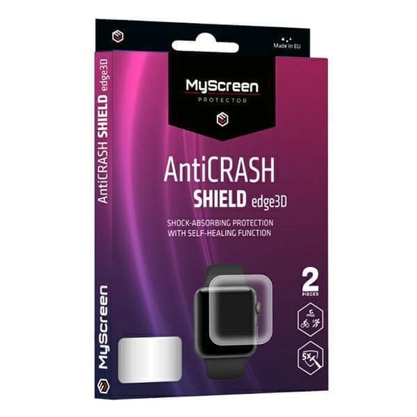 MS AntiCRASH SHIELD edge3D folio Apple Watch 7/8 41mm 2 kpl