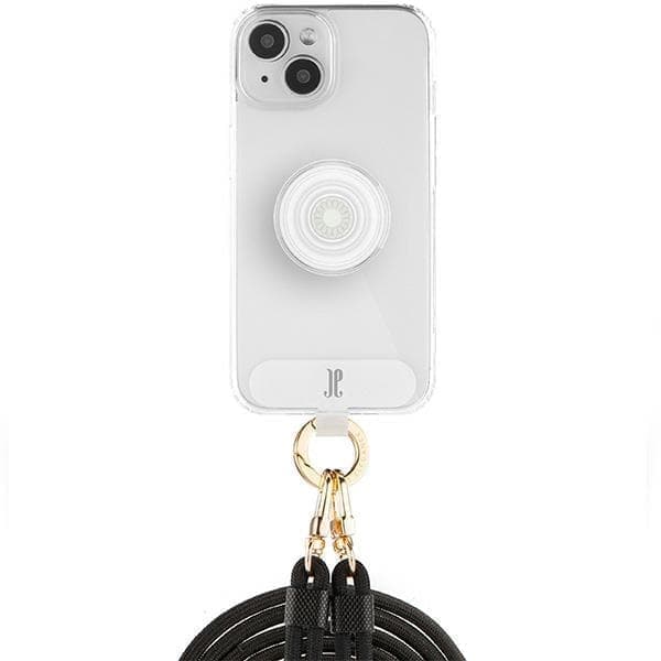 Case JE 3in1 PopGrip iPhone 15 6,1" läpinäkyvä/kirkas 30524 (Just Elegance)