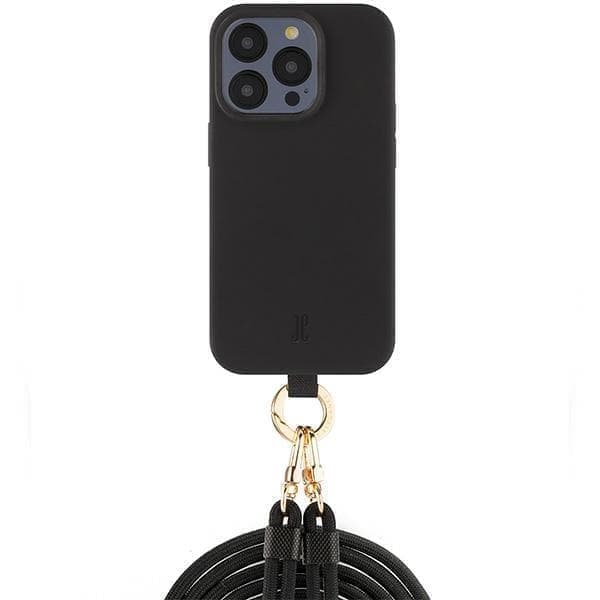 Case JE 2in1 iPhone 15 Pro 6,1" MagSafe musta/musta 30505 (Just Elegance)