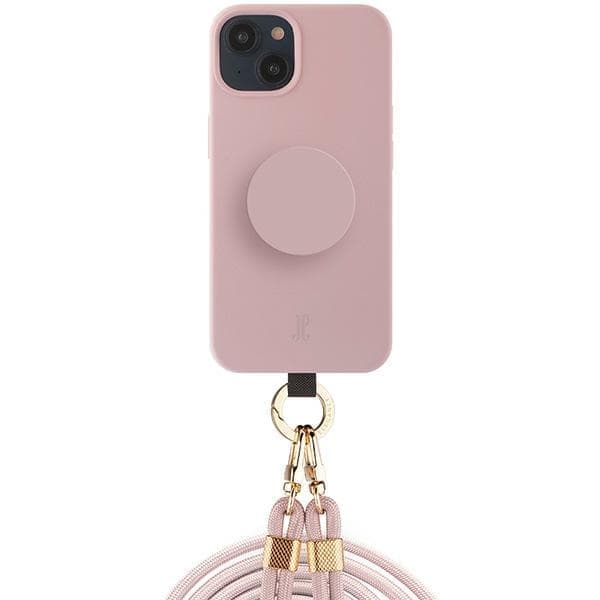 Case JE 3in1 PopGrip iPhone 15 6,1" pink/rose 30494 (Just Elegance)