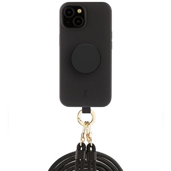 Case JE 3in1 PopGrip iPhone 15 6,1" musta/musta 30484 (Just Elegance)