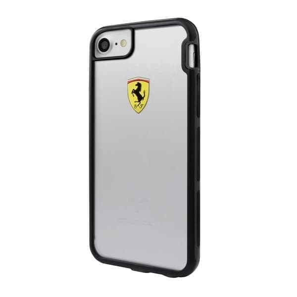Ferrari Hardcase FEHCP7TR3 iPhone 7/8 /SE 2020 / SE 2022 läpinäkyvä Racing Iskunkestävä