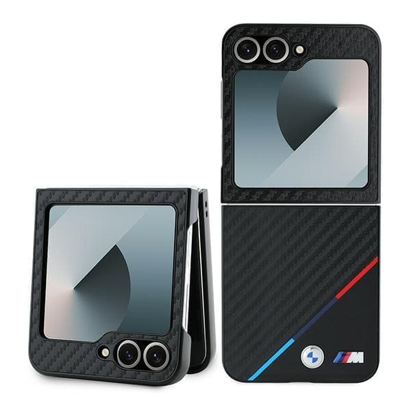 BMW BMHCZF623PUDTK Z Flip6 F741 musta/musta kovakotelo Carbon Tricolor