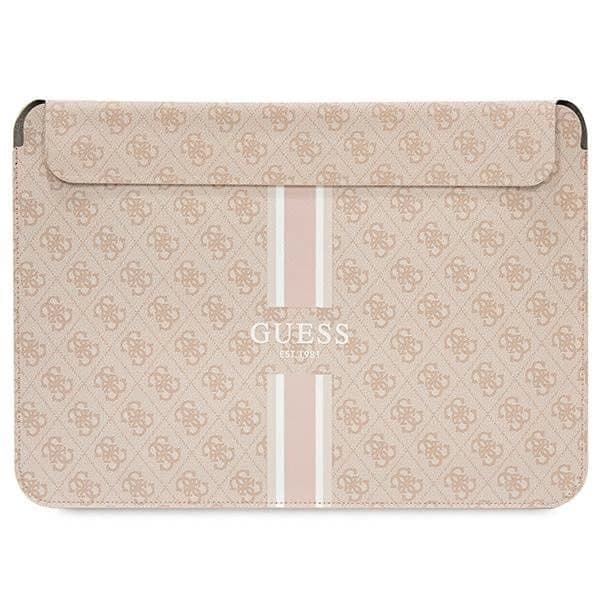 Guess kotelo GUCS16P4RPSP 16 pinkki/vaaleanpunainen 4G painetut raidat