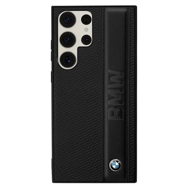 Läderfodral för Samsung Galaxy S23 Ultra Shockproof Slim and Light Profile BMW Black