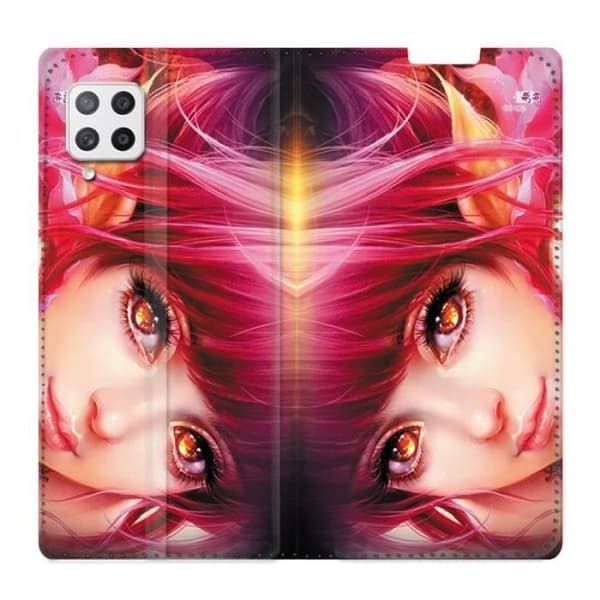 Plånbok Läderfodral För Samsung Galaxy A12 Manga Elf en storlek
