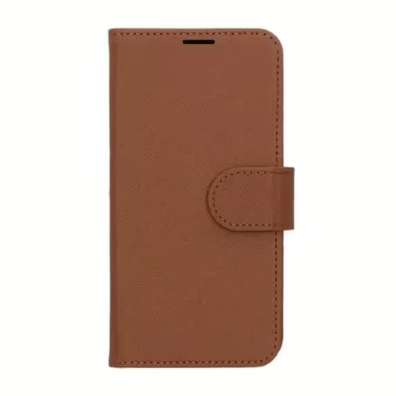 iPhone 16 Plånboksfodral med Stativ - Brun
