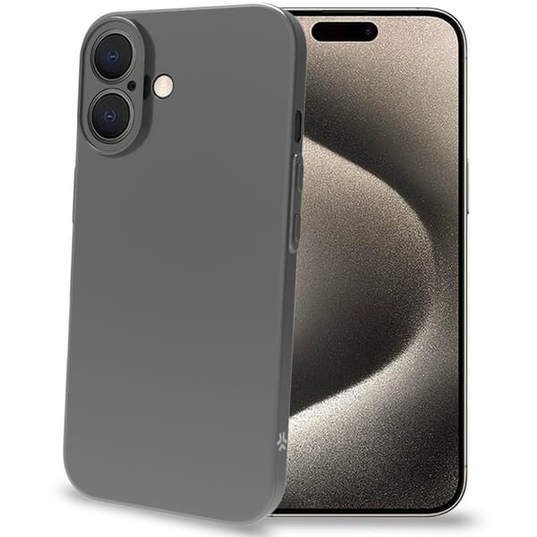 SPACE Super Thin Suojakuori iPhone 16 Musta