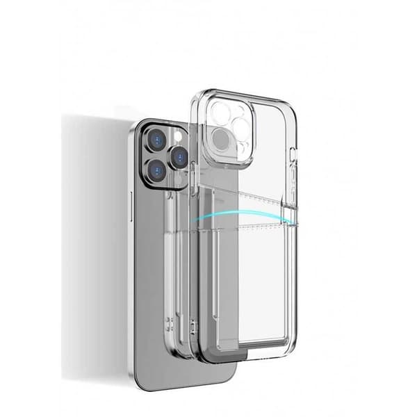 iPhone 16 Pro Stöttåligt Skal med Kortfack V2