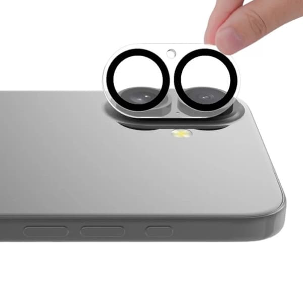 2-PACK iPhone 16 / 16 Plus Skydd Linsskydd Kameraskydd