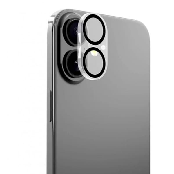 2-PACK iPhone 16 / 16 Plus Skydd Linsskydd Kameraskydd