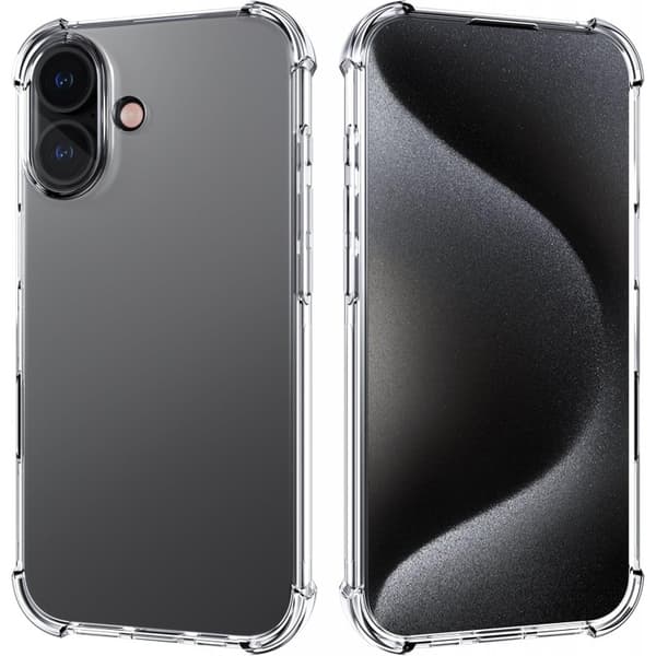 iPhone 16 Plus Stöttåligt Skal med Förstärkta Hörn