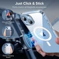 Miniatyrbild 4 av 6: iPhone 16 Transparent Stötdämpande Skal MagSafe-Kompatibelt