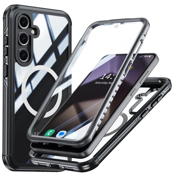 INF Samsung Galaxy S24 FE Cover, 9H Hærdet Glas Bagside