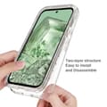 Miniatyrbild 3 av 5: Google Pixel 8 Heltäckande Premium 3D Skal 3in1 ThreeSixty Clear