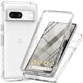 Miniatyrbild 1 av 5: Google Pixel 8 Heltäckande Premium 3D Skal 3in1 ThreeSixty Clear