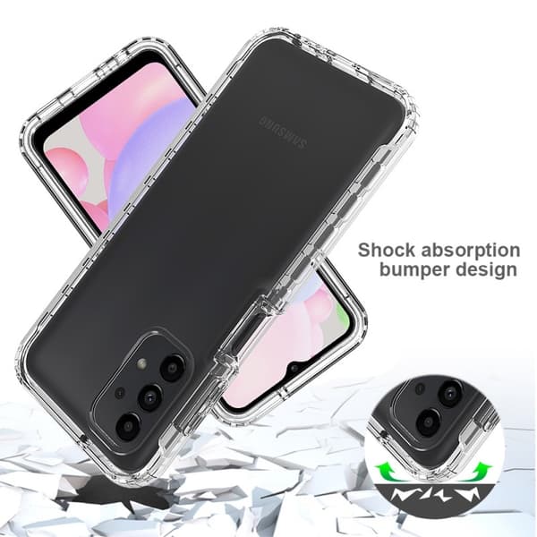 Samsung A13 (4G/5G) / A04s Heltäckande Premium 3D Skal 3in1 ThreeSixty Clear