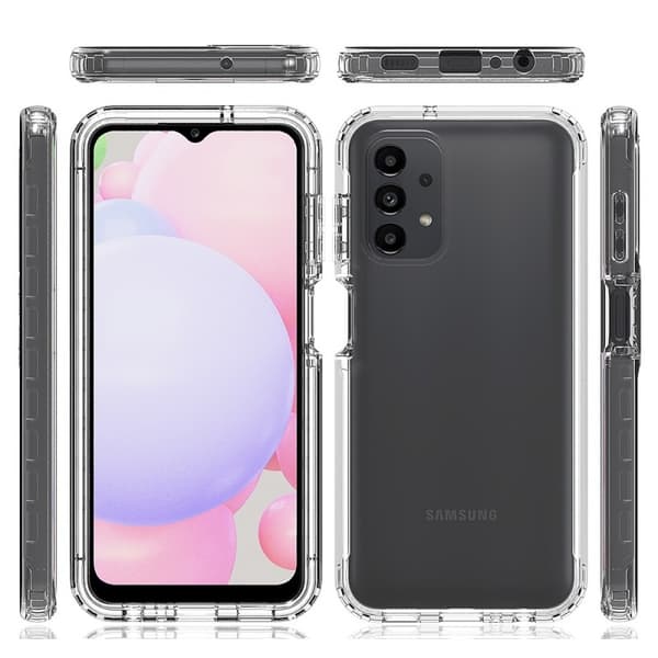 Samsung A13 (4G/5G) / A04s Heltäckande Premium 3D Skal 3in1 ThreeSixty Clear