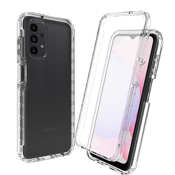 Samsung A13 (4G/5G) / A04s Heltäckande Premium 3D Skal 3in1 ThreeSixty Clear