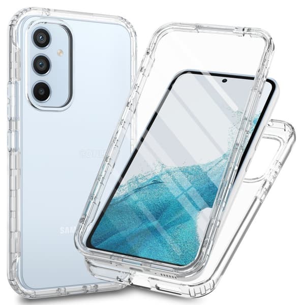 Samsung A25 Heltäckande Premium 3D Skal 3in1 ThreeSixty Clear
