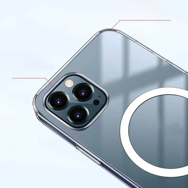 INF Kirkas akryylinen iskunkestävä puhelinkotelo iPhone 16 -sarjalle iPhone 16