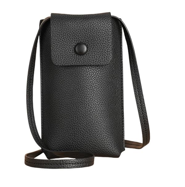 INF Crossbody telefonveske for kvinner, skulderveske med flere lommer i PU-skinn 0