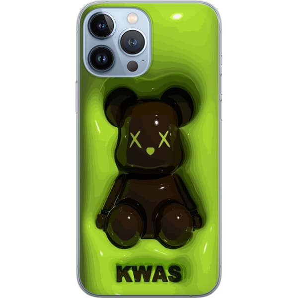 Apple iPhone 13 Pro Max Gennemsigtig cover KAWS Grøn