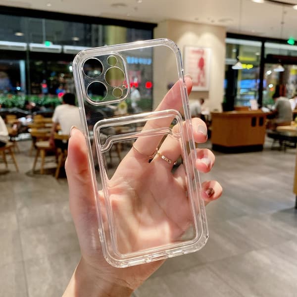 INF Skyddande magnetiskt skal för iPhone 16-serien med korthållare iPhone 16 Pro Max