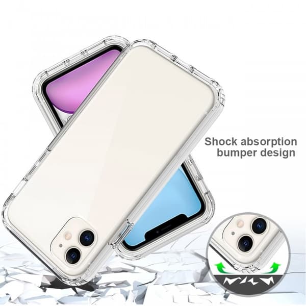 iPhone 11 Heltäckande Premium 3D Skal 3in1 ThreeSixty Clear