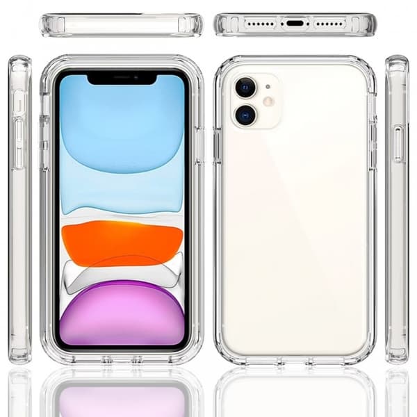 iPhone 11 Heltäckande Premium 3D Skal 3in1 ThreeSixty Clear