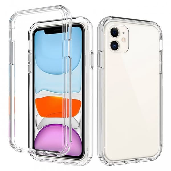 iPhone 11 Heltäckande Premium 3D Skal 3in1 ThreeSixty Clear
