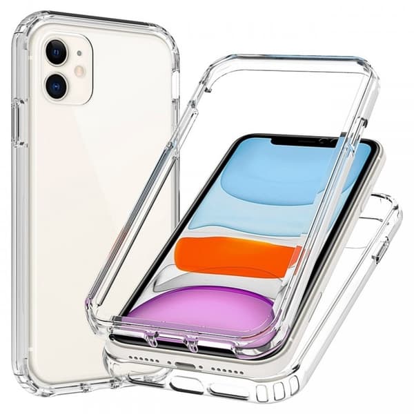 iPhone 11 Heltäckande Premium 3D Skal 3in1 ThreeSixty Clear