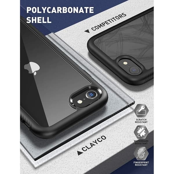 iPhone 7 / 8 / SE 2020 / SE 2022 Heltäckande Magsafe Premium 3D Skal 3in1 ThreeSixty