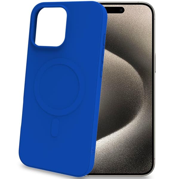 Cromomag Magnetic Soft gummi cover MagSafe iPhone 16 Pro Max Blue