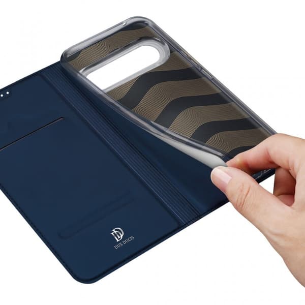 Google Pixel 9 / 9 Pro Dux Ducis Skin Pro med Kortfack - Blå