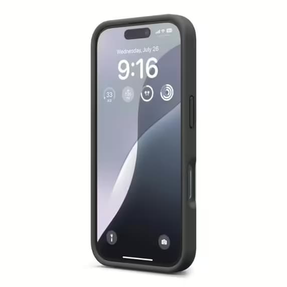 iPhone 16 Pro Case - Silicone Rvelon Black